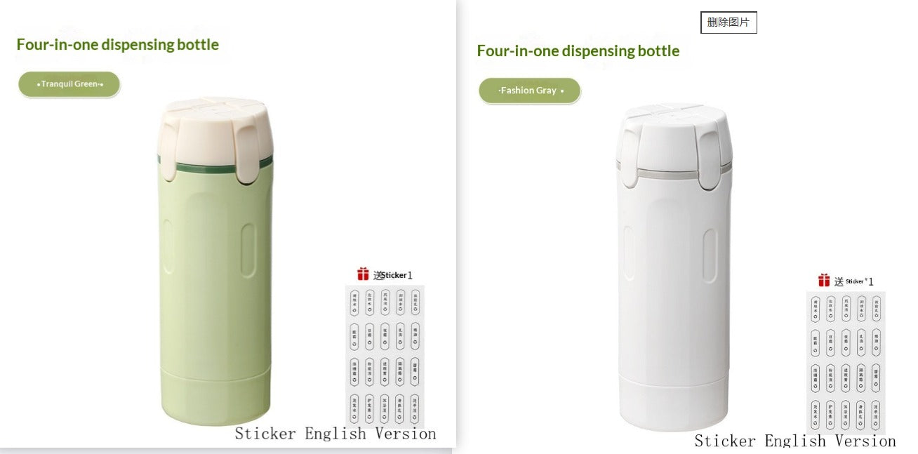 Dispensador de Viaje 4 en 1