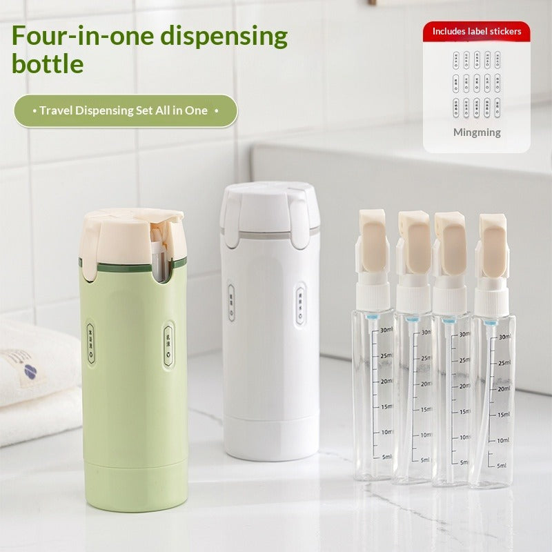 Dispensador de Viaje 4 en 1